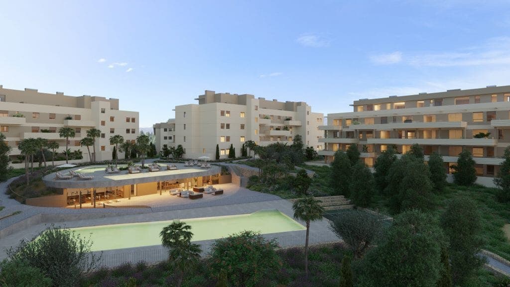 Modern lakások Mijas Costán tengerre néző kilátással, teraszokkal és prémium felszereltséggel