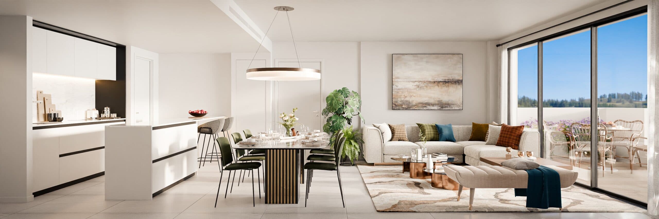 A Soleil egy olyan életmódot képvisel, ahol az építészet és a természet tökéletes egyensúlyban egyesül.