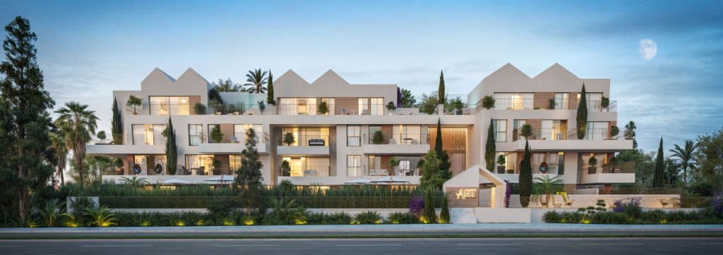 Exkluzív ingatlanok kiváló helyen, modern design, közel Málaga, repülőtér.